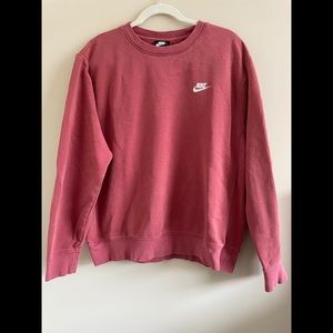 Nike maroon crewneck sweatshirt